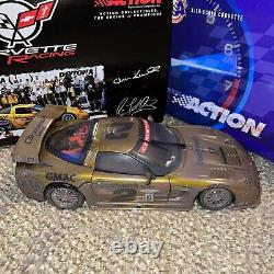 01 Corvette C5-R #2 (Overall Winner) Daytona 24hr (Raced) 118 Die Cast Gold