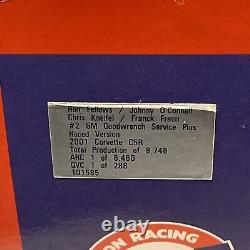 01 Corvette C5-R #2 (Overall Winner) Daytona 24hr (Raced) 118 Die Cast-In Box