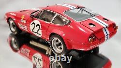 1/18 Kyosho Ferrari 365 Gtb4 Daytona Competizione Race Car Rare #22 Red