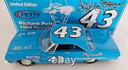 1/24 Richard Petty #43 1964 Plymouth Patterson Motors Inc #789 Of Only 804