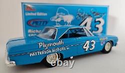 1/24 Richard Petty #43 1964 Plymouth Patterson Motors Inc #789 Of Only 804