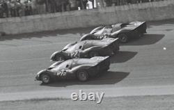 118 Ferrari 1967 Daytona 24hs 1-2-3 EPIC finish Diorama 412 P, 330 P3, 330 P4