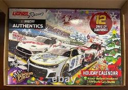 (12 cars) 2023 NASCAR Authentics 12 Days Christmas Holiday Calendar 164 set