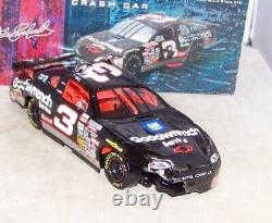 124 Action 1997 #3 Goodwrench Service Daytona 500 Crash Car Dale Earnhardt Sr