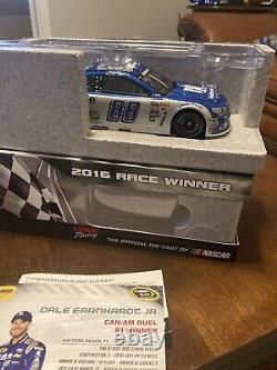 124 Action 2016 #88 Nationwide Can Am Duel Daytona Winner Win Dale Earnhardt Jr