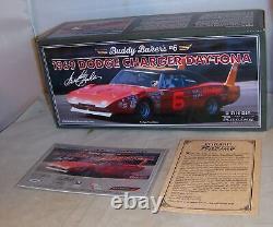 124 University Of Racing 1969 #6 Buddy Baker Dodge Charger Daytona Autographed