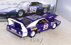 124 University Racing 1969 #99 Richard Brickhouse Charger Daytona Autographed