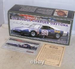 124 University Racing 1969 #99 Richard Brickhouse Charger Daytona Autographed