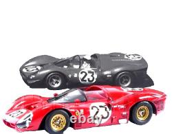 1967 FERRARI 330 P3 SPIDER race car #23 Winner DAYTONA 24 Amon Bandini W18021003