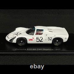 1967 Werks Porsche 910, Daytona Siffert / Hermann, Exoto, 1/18, New, # MTB00061