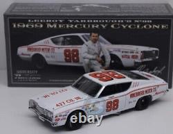 1969 Leeroy Yarborough #98 Mercury Cyclone 1/24 NASCAR Diecast