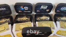 1998 Racing Champions 24k Gold 50th Anniversary Set 5 Car Set (nc001)