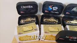 1998 Racing Champions 24k Gold 50th Anniversary Set 5 Car Set (nc001)