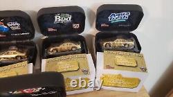 1998 Racing Champions 24k Gold 50th Anniversary Set 5 Car Set (nc001)