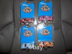 2005 Disney Racing Across America Set Of 4 Daytona Cars New