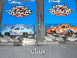 2005 Disney Racing Across America Set Of 4 Daytona Cars New