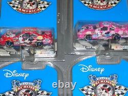 2005 Disney Racing Across America Set Of 4 Daytona Cars New