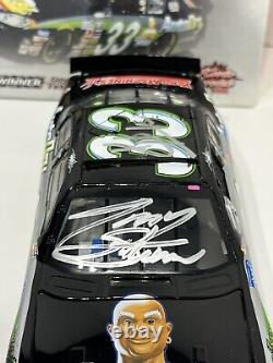 2005 Tony Stewart #33 Mr. Clean Daytona Raced Win Signed Tony & Kevin Harvick