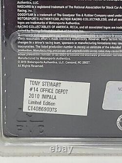 2010 Tony Stewart #14 Old Spice/Office Depot CHEVY IMPALA Monster Truck NASCAR