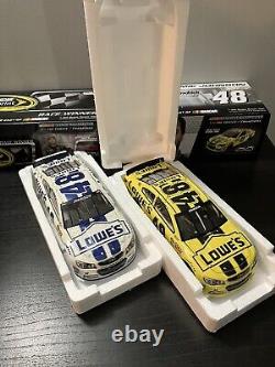 2013 Jimmie Johnson Daytona Yellow Sprint Unlimited & White Lowes July Win Raced