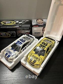 2013 Jimmie Johnson Daytona Yellow Sprint Unlimited & White Lowes July Win Raced