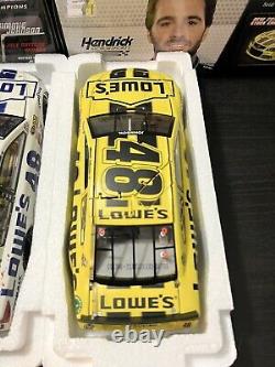 2013 Jimmie Johnson Daytona Yellow Sprint Unlimited & White Lowes July Win Raced