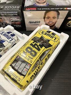 2013 Jimmie Johnson Daytona Yellow Sprint Unlimited & White Lowes July Win Raced