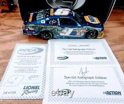 2014 Champion Chase Elliott Dual Autographed Homestead Raced 1/24 Elite. Coa's