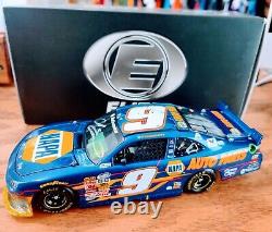 2014 Champion Chase Elliott Dual Autographed Homestead Raced 1/24 Elite. Coa's