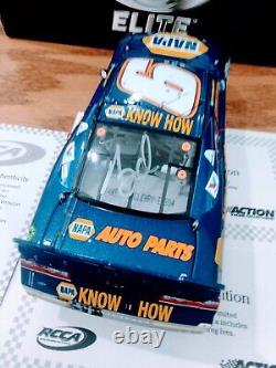 2014 Champion Chase Elliott Dual Autographed Homestead Raced 1/24 Elite. Coa's