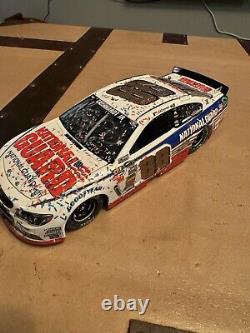 2014 Dale Earnhardt Jr. Nat'l Guard Daytona 500 Win 1/24 Diecast Autographed