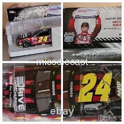 2015 Jeff Gordon #24 Dupont LAST Daytona Pole HOTO 124 Platinum Diecast NIB