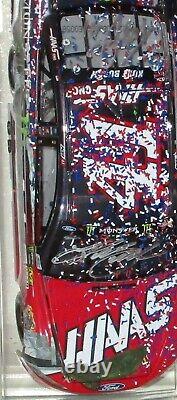 2017 Kurt Busch #41 Monster Energy Daytona 500 Win Color Chrome Dual Autographed