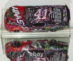 2017 Kurt Busch #41 Monster Energy Daytona 500 Win Color Chrome Dual Autographed