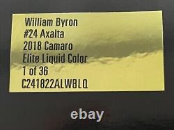 2018 1/24 William Byron #24 Axalta Liquid Color Elite. 1 Of 36