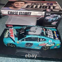 2018 Chase Elliott #9 Baja Blast Mountain Dew Chevy 1/24 Car