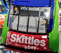 2018 Kyle Busch 1/24 Elite Skittles Darlington Throwback Toyota Camry. Din #0008