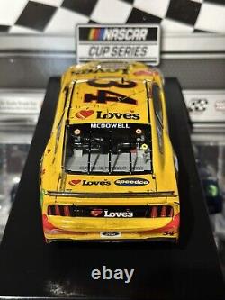 2021 1/24 #34 Michael McDowell Love's Travel Stop Daytona Win AUTO 1 of 540