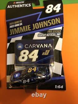 2023 Nascar Authentic Wave 5 Complete Set Of 9 Cars + Carvana Liquid Color Chase