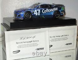 2023 RICKY STENHOUSE JR #47 KROGER DUAL AUTOGRAPHED DAYTONA 500 WIN ELITE WithCOAs