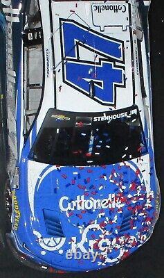 2023 RICKY STENHOUSE JR #47 KROGER DUAL AUTOGRAPHED DAYTONA 500 WIN ELITE WithCOAs