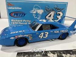 #43 Richard Petty 1970 Marc Times Racing News Edition Plymouth Superbird 1/1008