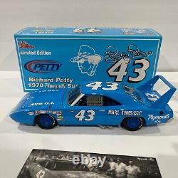 #43 Richard Petty 1970 Marc Times Racing News Edition Plymouth Superbird 1/1008