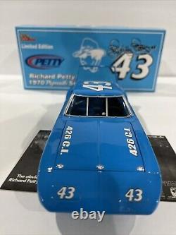 #43 Richard Petty 1970 Marc Times Racing News Edition Plymouth Superbird 1/1008