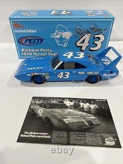 #43 Richard Petty 1970 Marc Times Racing News Edition Plymouth Superbird 1/1008