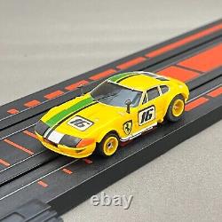 AFX Ferrari Daytona Conpetizione Yellow #16 HO Slot Car G-Plus Tomy In stock