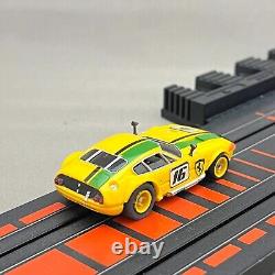 AFX Ferrari Daytona Conpetizione Yellow #16 HO Slot Car G-Plus Tomy In stock