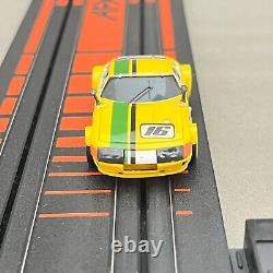 AFX Ferrari Daytona Conpetizione Yellow #16 HO Slot Car G-Plus Tomy In stock