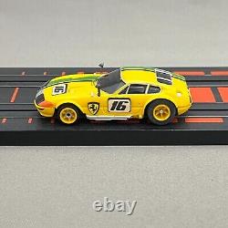 AFX Ferrari Daytona Conpetizione Yellow #16 HO Slot Car G-Plus Tomy In stock