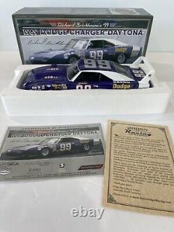 AUTOGRAPHED 1969 #99 Richard Brickhouse Dodge Charger Daytona University Racing